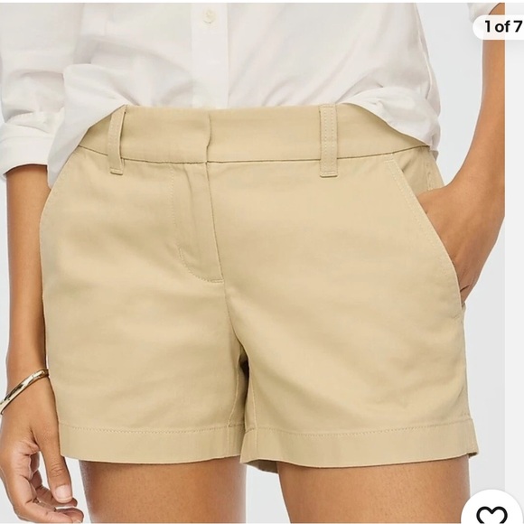 J. Crew Pants - J. Crew Tan Stretch Chino Cotton Shorts